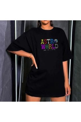Astro World Baskılı Oversize T-shirt 72625178