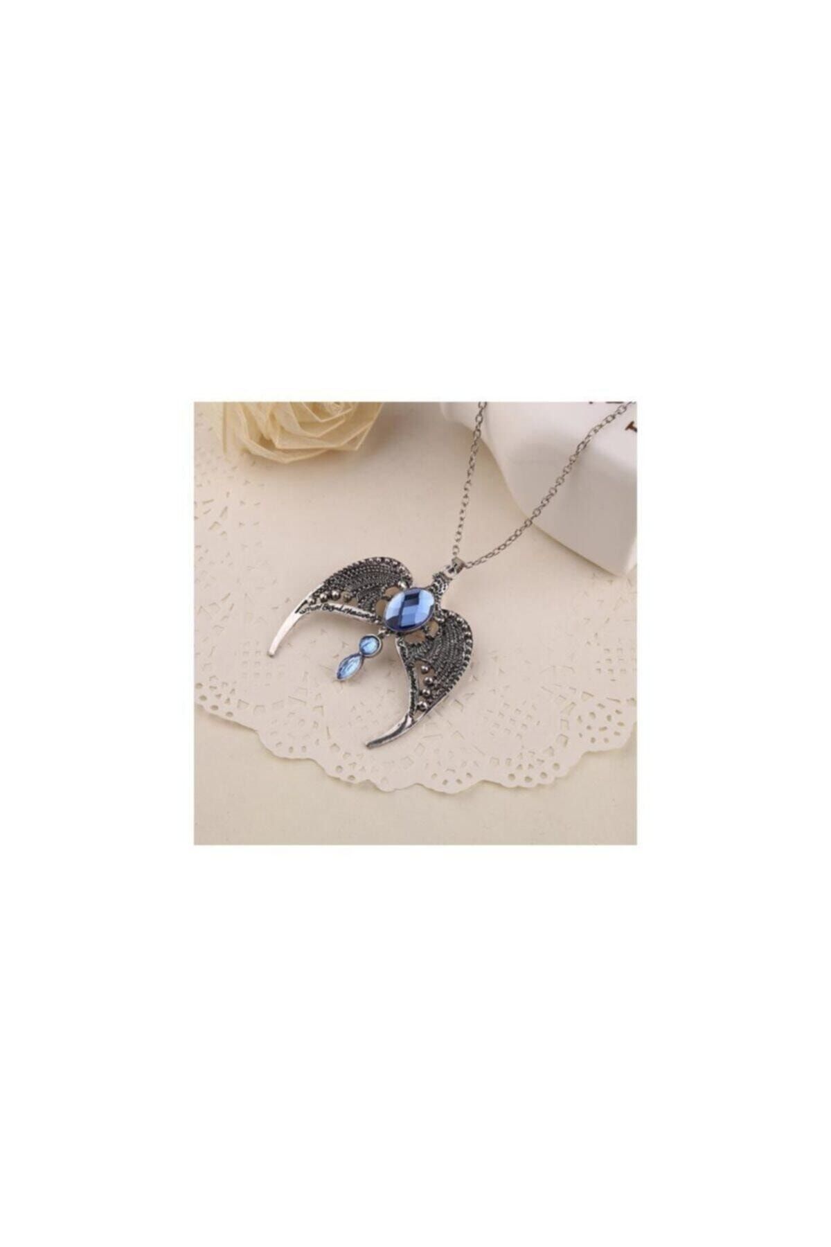 Acousticworld-Harry Potter Lost Diadem Horcrux Ravenclaw Voldemort Metal Necklace 4