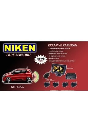Araç Geri Park Sensörü Kameralı Sabit Ekranlı12volt. 22mm Gri nkn51561_178620