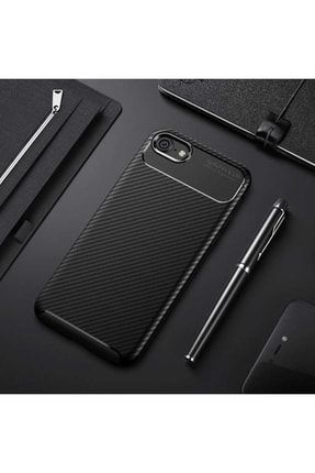 Iphone 7 uyumlu Kılıf, Ekran Koruyucu Dahil, Carbon Fiber Kaplama, Ultra Şık Ve Dayanıklı PREMIEUM-CL-K108
