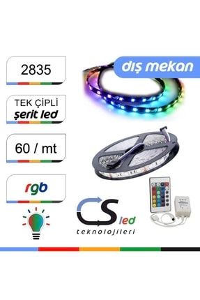 2835 Dış Mekan Silikonlu Şerit Led 16