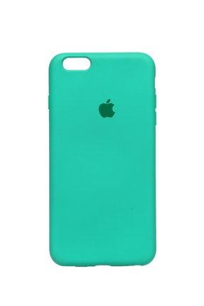 Iphone 6plus 6splus Altı Uyumlu Kapalı Logolu Lansman Kılıf Kapak Mercan Yeşil CLL60100