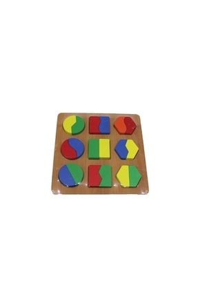 Ahşap Geometrik Bultak Oyunu Çocuk Oyun Oyuncak Esk-6aly305