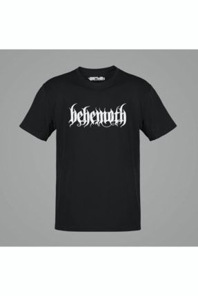 Behemoth Logo Siyah Unisex Tişört 203200041