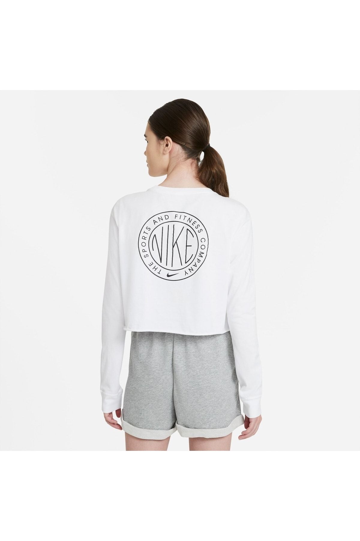 Nike Sportswear Femme Kadın Beyaz T-shirt Db9803-100 BY7715