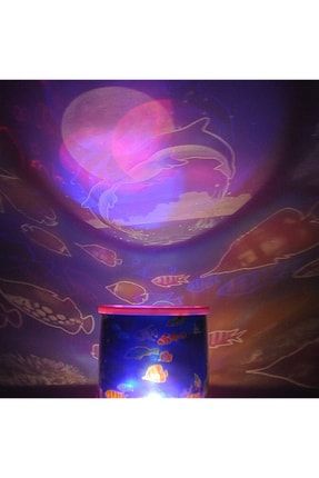 Çoçuk Odası Gece Lambası Renkli Işıklı Led Lamba Akvaryum HB-GECE-LAMBASI-22