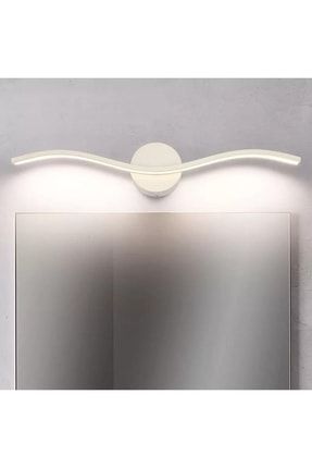 Merkür Beyaz Banyo Ayna Tablo Apliği Günışığı Ledli Aplik 002100173