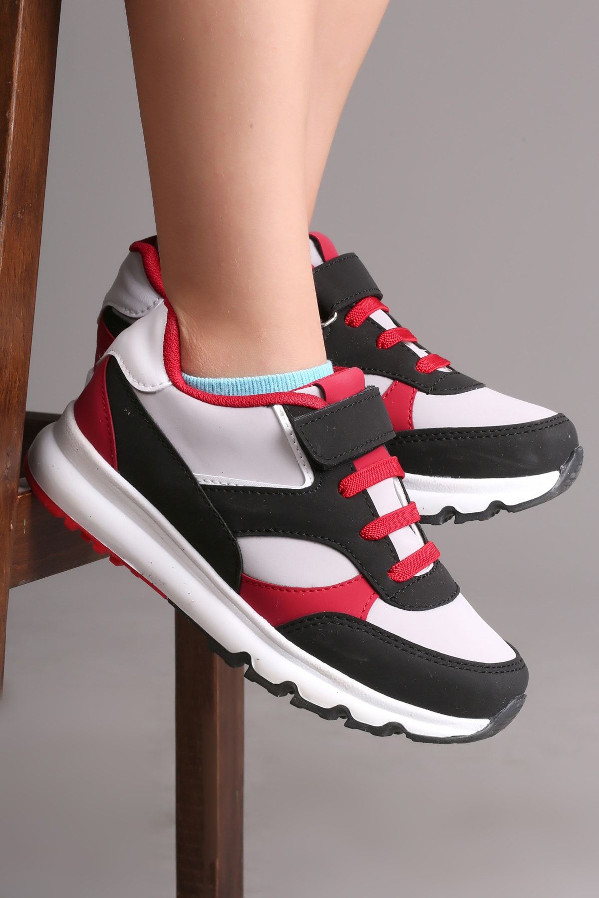 lord s ayakkab Children s Red black Anatomical Sole Sports Shoes