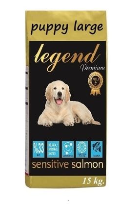 Legend Gold Puppy Large Salmon Düşük Tahıllı Somonlu Balıklı Büyük Irk Yavru Köpek Maması 15 kg LegPLS15kGY