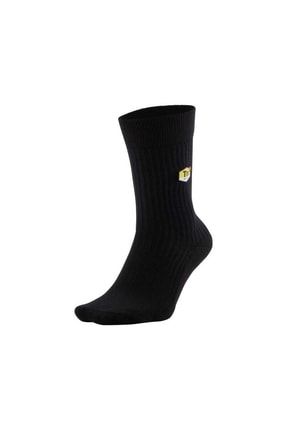 Sneakr Sox Crew Socks - Black Tuned Siyah Çorap Cu8317-010 CU8317-010