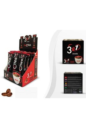 3ü1 Arada Klasik Kahve Paket 24 Adet FR012