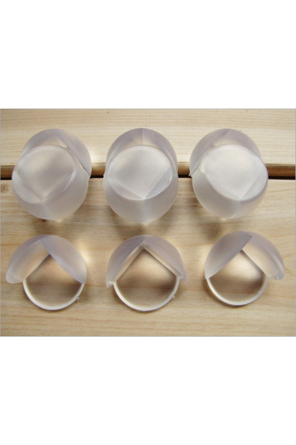 FırsatVar Tezgah Kenarı Köşesi Bebek Çocuk Koruyucu Silikon Aparat 4 Adet Köşe Koruyucu fotoğrafı 2 (önizleme)