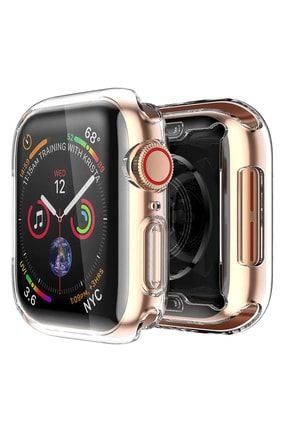 Apple Watch Series 7 45mm Kılıf, Protective Silicone Şeffaf MLTI.Apple.Watch-Series-7-45mm