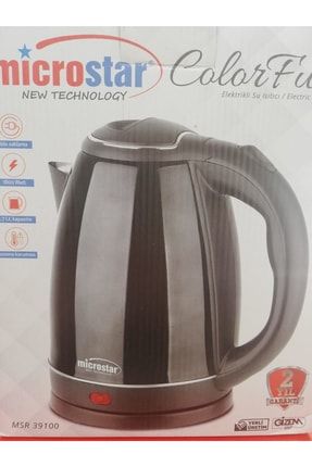 Msr39100 Elektrikli Su Isıtıcı Kettle - Siyah msr39100