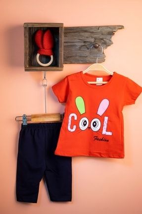 Kız Bebek Cool Baskılı Ikili Takım arisbaby-55