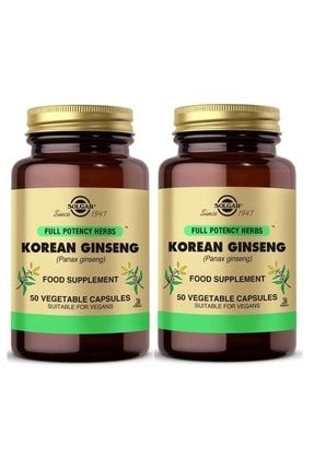 Korean Ginseng 50 Kapsül 2 Adet PARKFARMA1195
