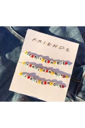Friends Üçlü Arkadaşlık Bileklik Seti FRIENDS