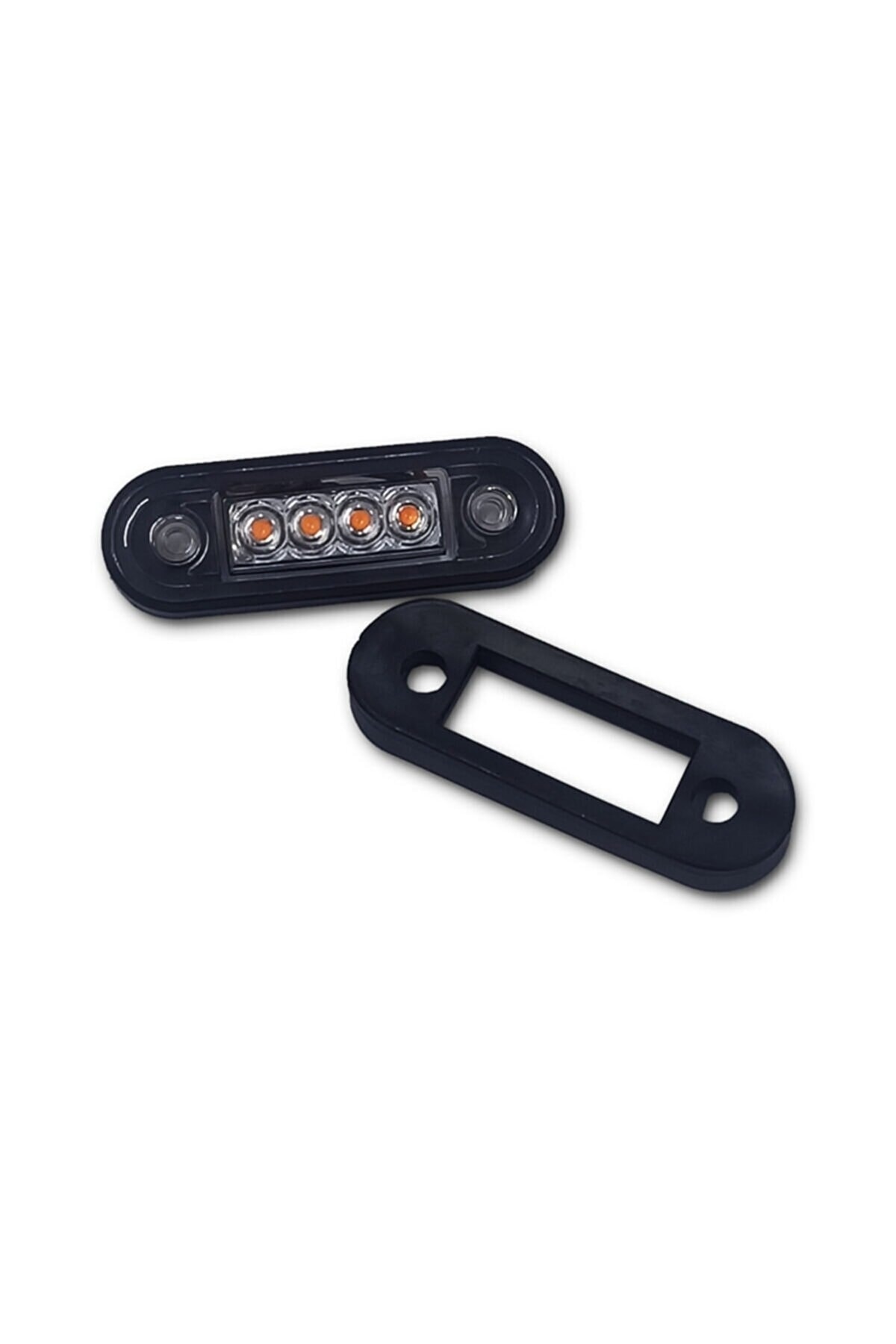 AHMET OTOMOTİV 4 Ledli Sarı Led Lamba Sarı Renk 12v-24v