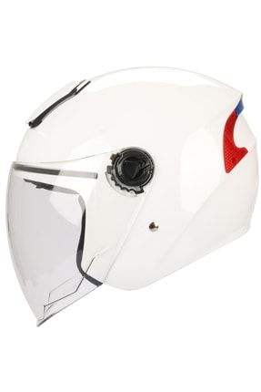 618 Güneş Vizörlü Açık Kask (beyaz) RSV 618-24