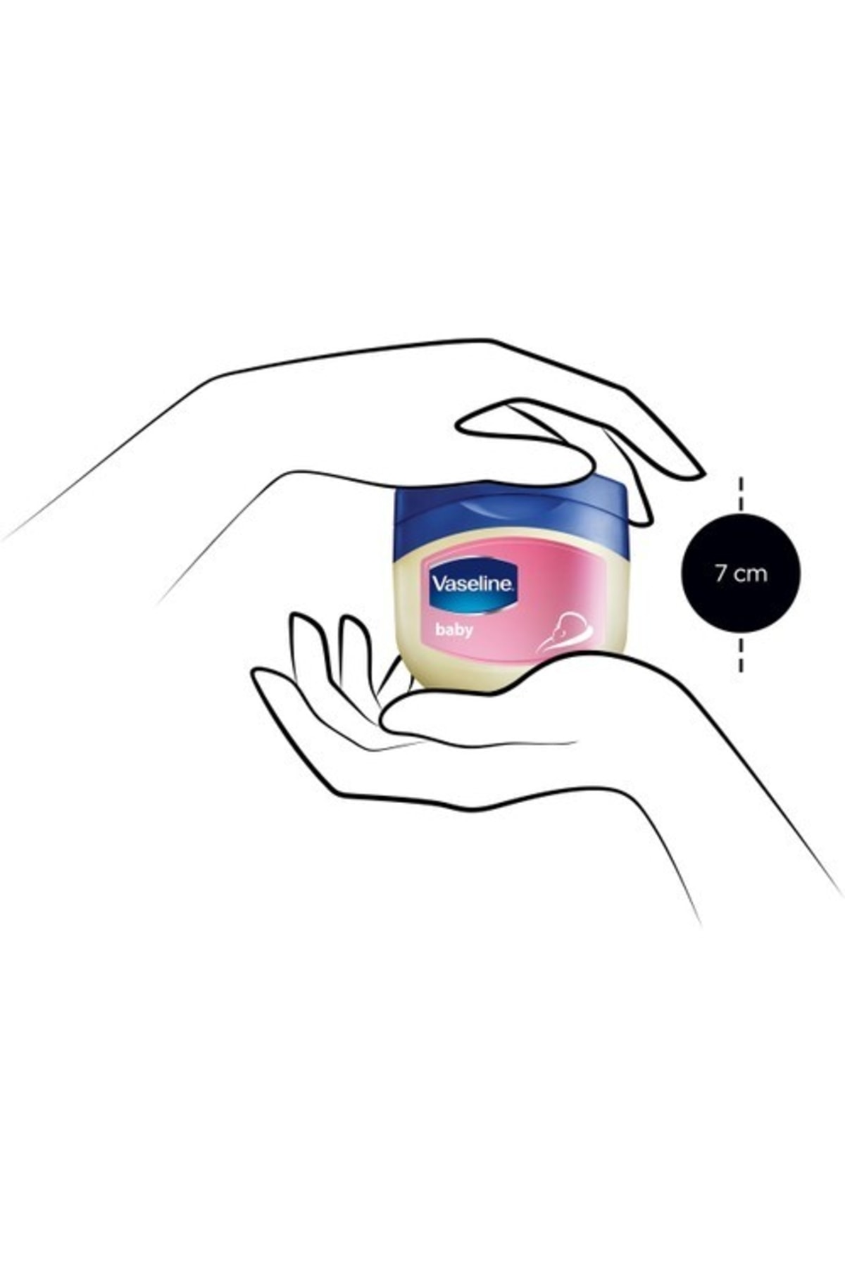 Vaseline Baby Nemlendirici Jel Bebekler Için 100 ml 1 Adet fotoğrafı 6 (önizleme)
