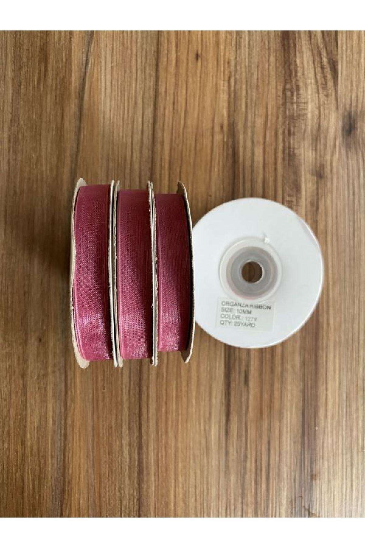 Organza Ribbon 1cmx25meters 1 Piece.