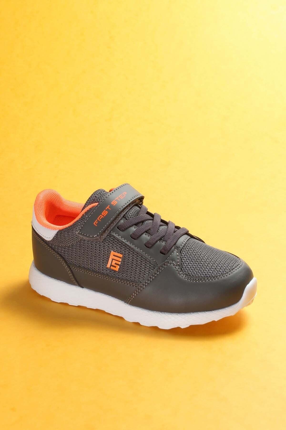 Fast Step Füme Fosfor Turuncu Unisex Çocuk Sneaker Ayakkabı 991xa682