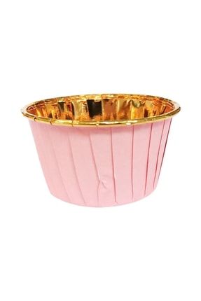 Muffin Kek Kapsülü Pembe Içi Gold 25 Li X60 Li PRA-6068093-3100