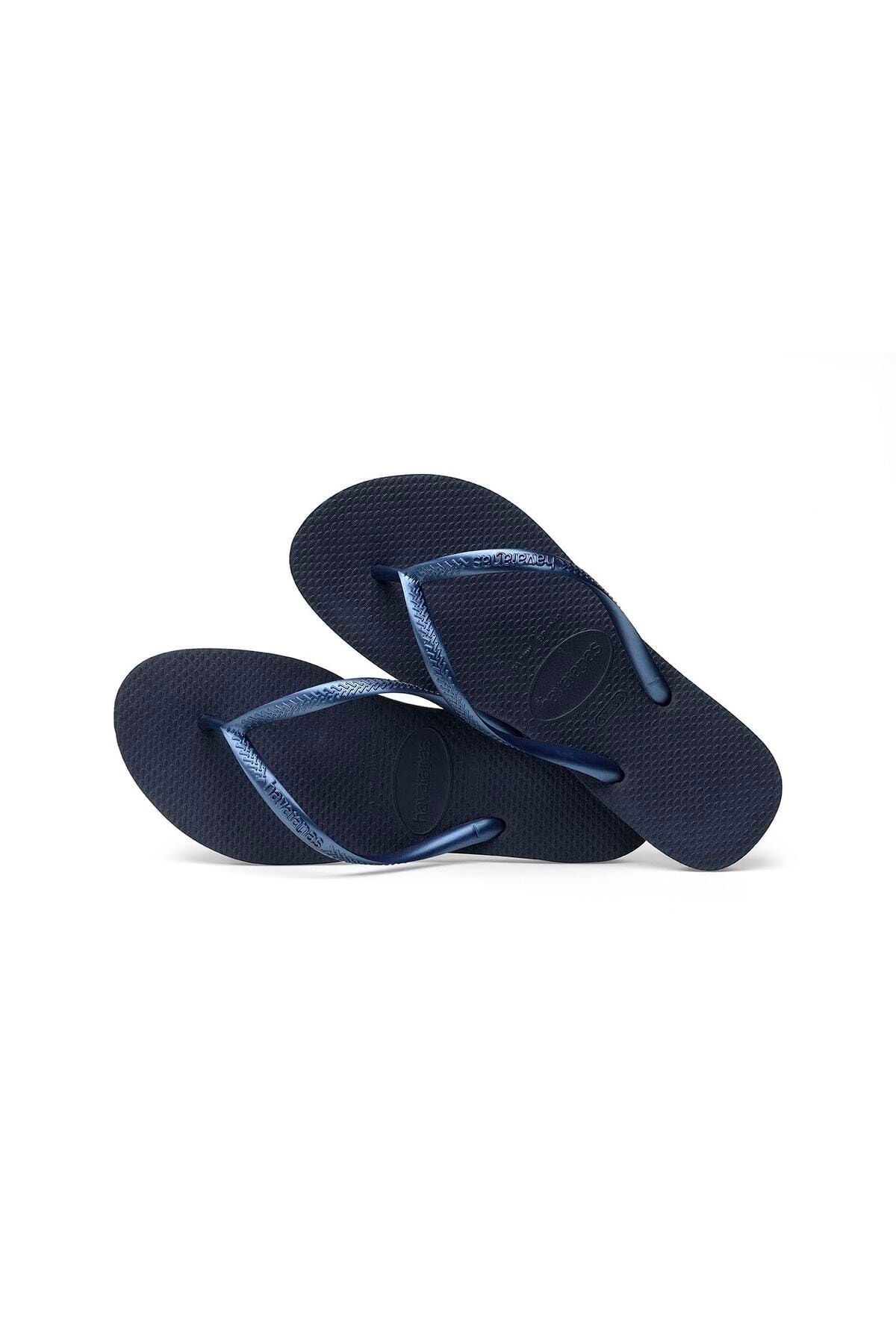 Havaianas Slim Navy Blue Women s Slippers Trendyol