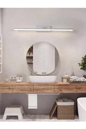 Beyaz Tablo Ayna Banyo Apliği 70 cm Günışığı Ledli Aplik 002100187