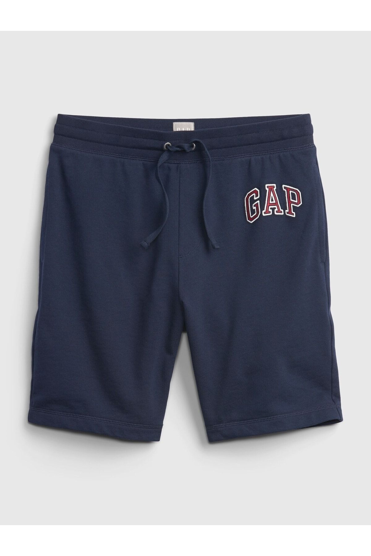 GAP Erkek Mavi Logo Şort VB5440