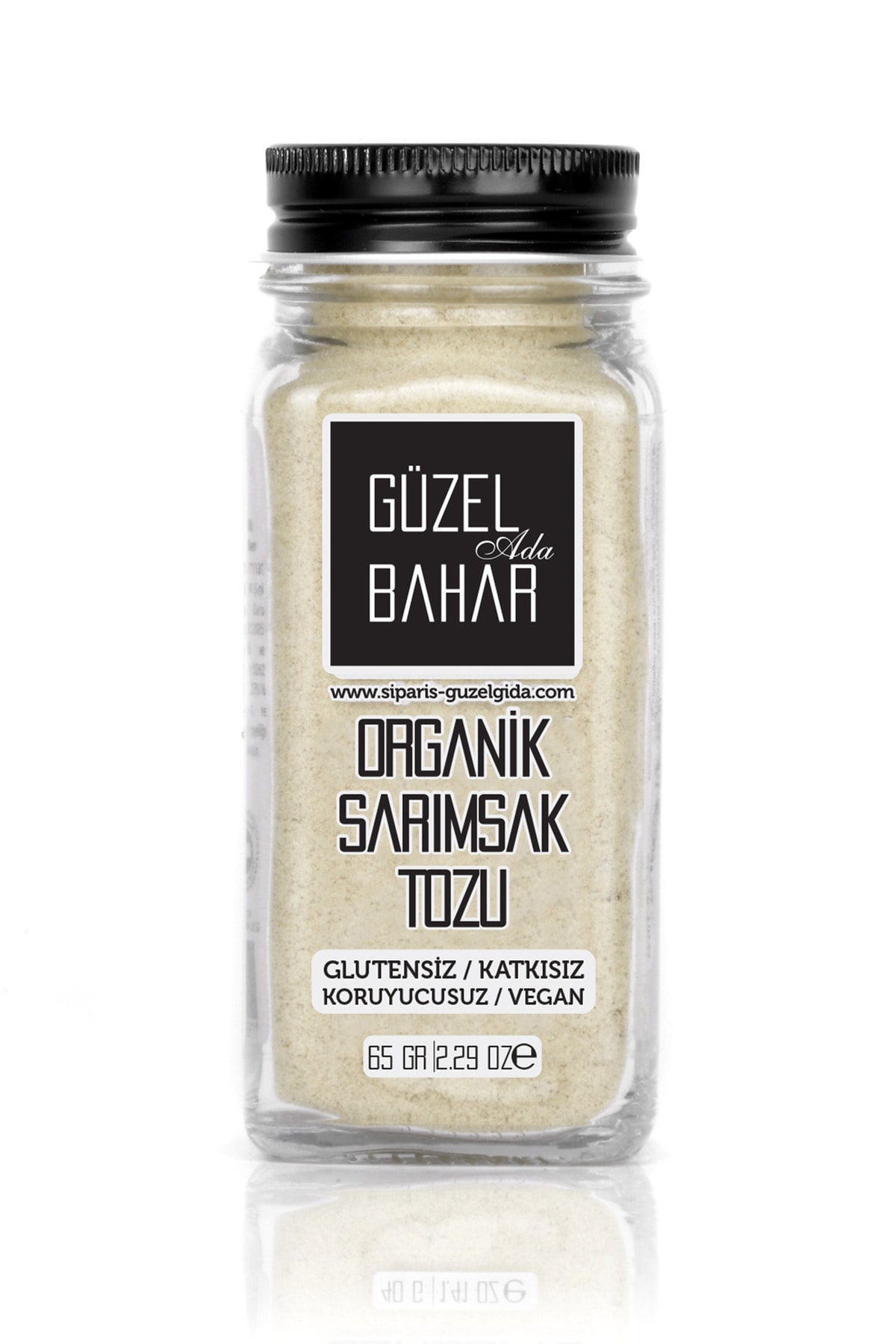 Güzel Ada Gıda Organik Sarımsak Tozu 65 gr