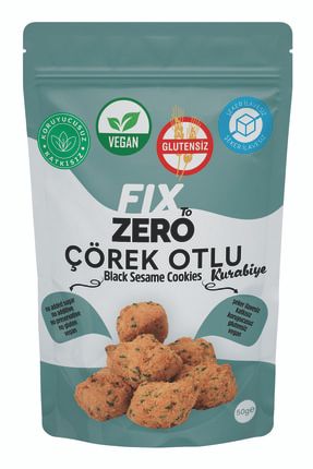 Fix To Zero Glutensiz Çörek Otlu Kurabiye RG1009