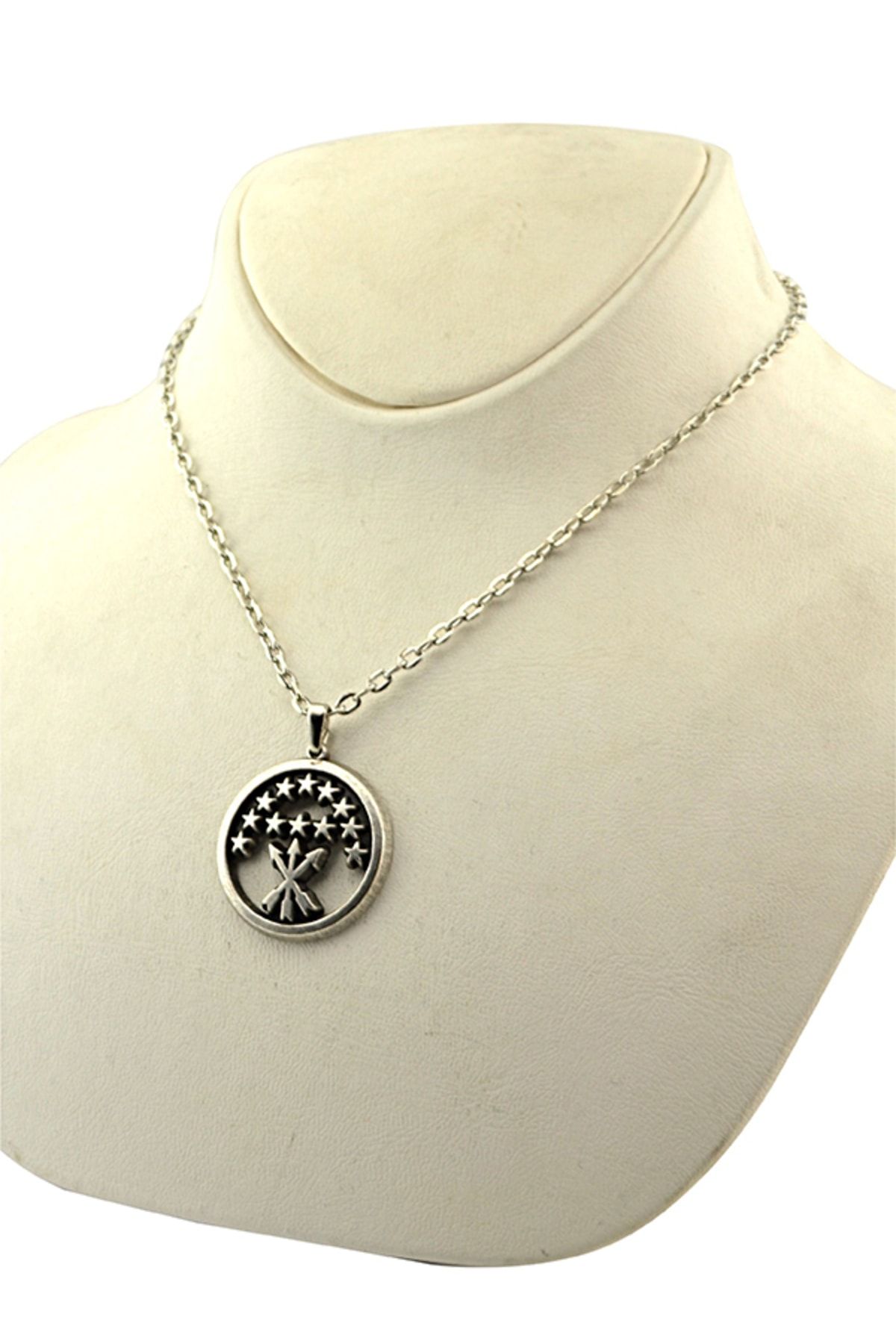 anahtarlıksepeti-Circasus Adige Flag Necklace Bracelet Set 3