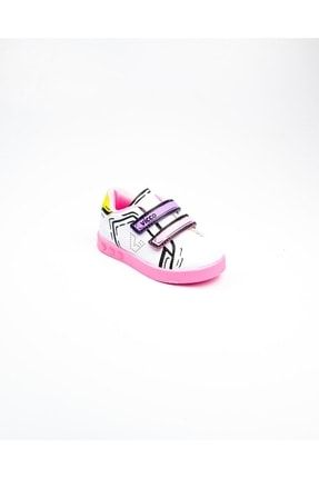 Kız Çocuk Bebe Ilkadım Ortopedik Işıklı Günlük Spor Ayakkabı SSA313.B22Y.153K