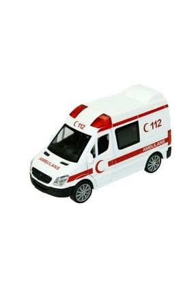 Kutulu Çekbırak Ambulans 1:30 Oyuncak Var-tın-588b 1950500