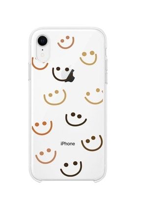 Iphone Xr Smile Premium Şeffaf Telefon Kılıfı iPhone XR - Şeffaf Renk