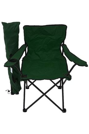Kamp Sandalyesi Piknik Sandalyesi Katlanır Sandalye Taşıma Çantalı Kamp Sandalyesi Yeşil trkfn-2021