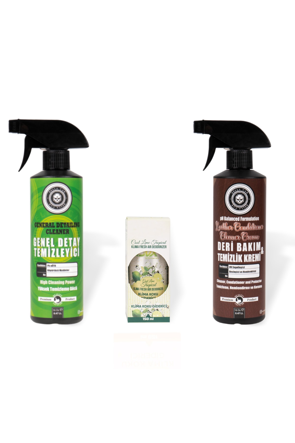 BELLA CAR CARE Oto 3'lü Iç Temizlik Koku Ve Bakım Seti Fiyatı