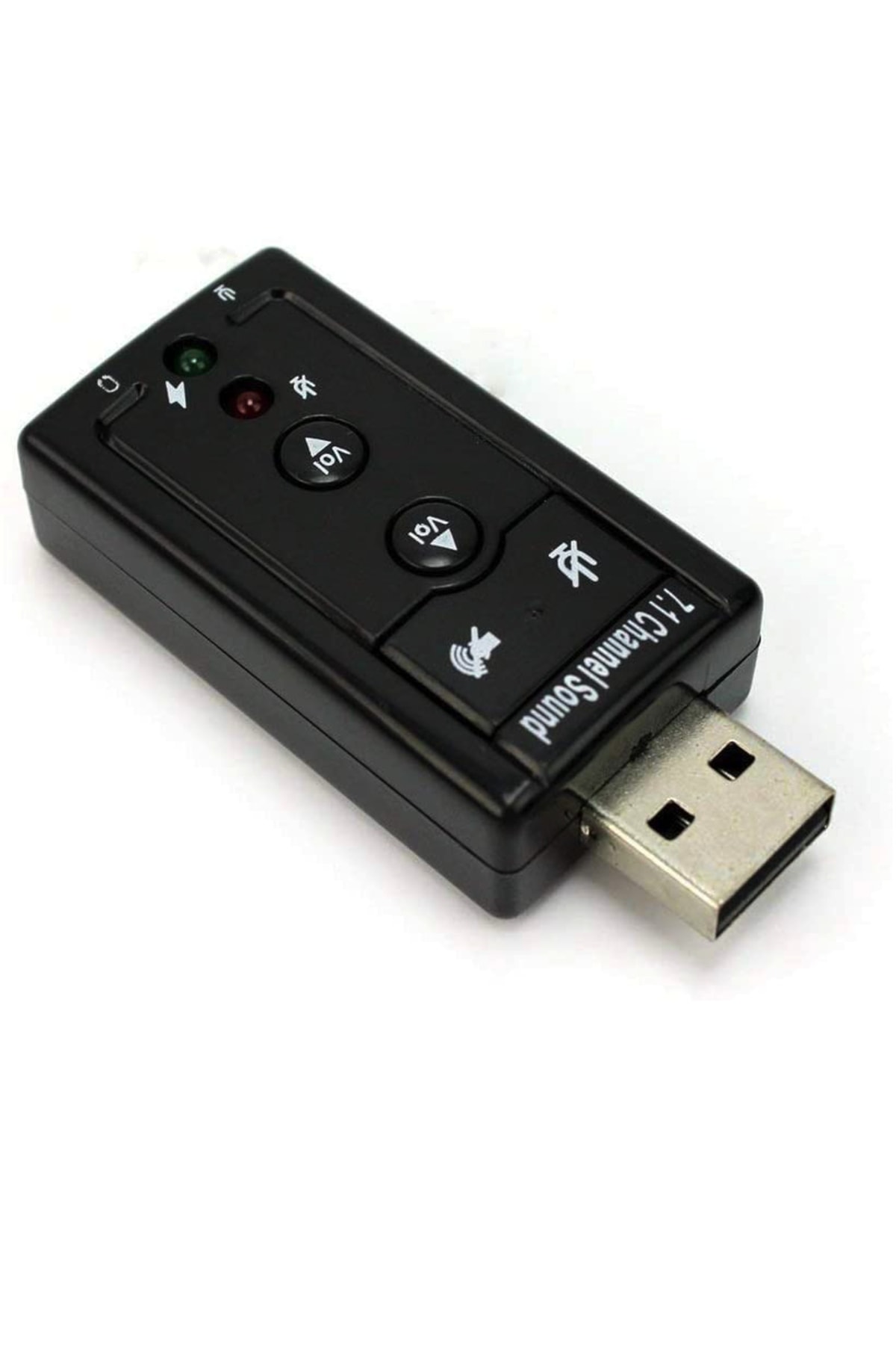 Usb Ses Kartı Virtual Sound Tak Kullan Kulaklık Mikrofon Çıkışı 7.1 Channel Harici Ses Kartı 5