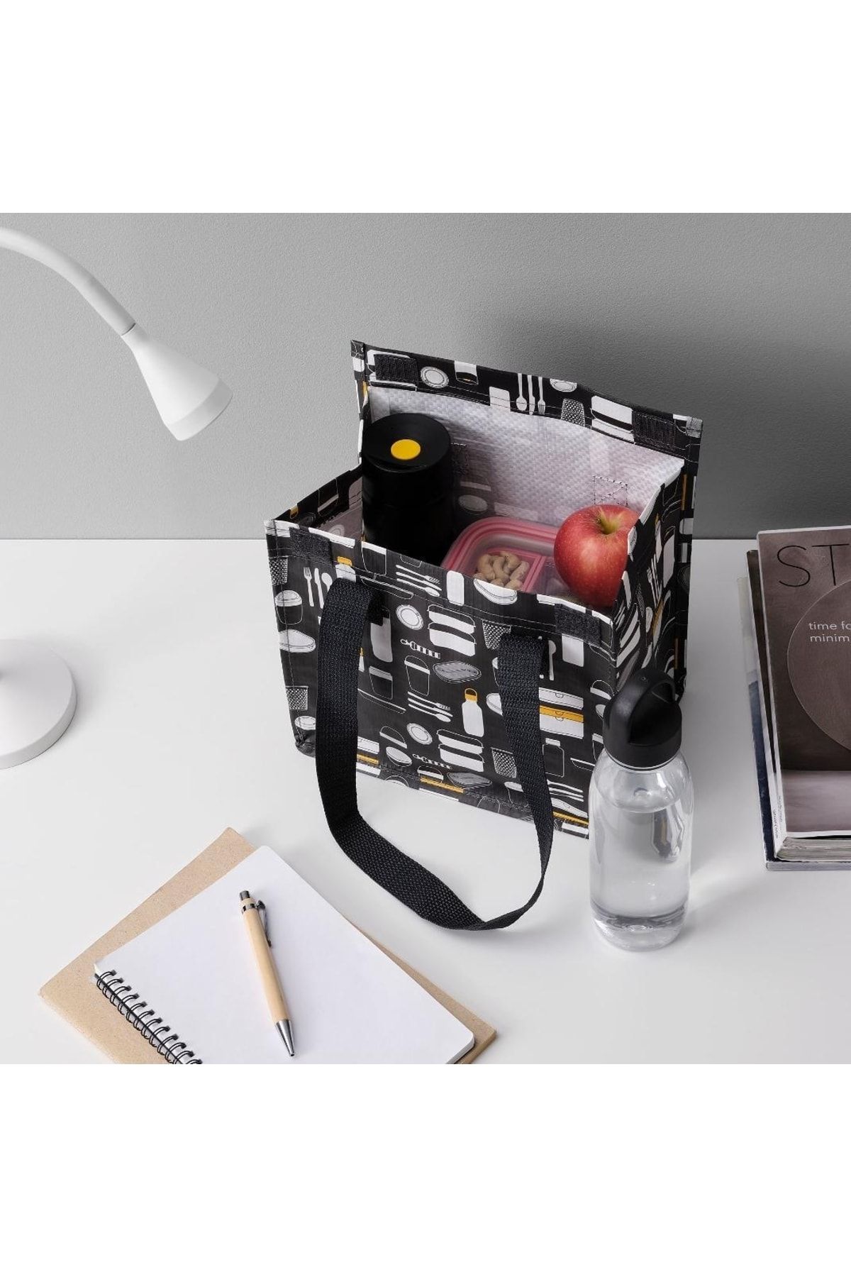 IKEA Fladdrig Lunch Bag Gray Trendyol