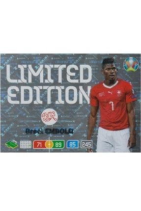 Breel Embolo Limited Edition Futbolcu Kartı BEM-LMED