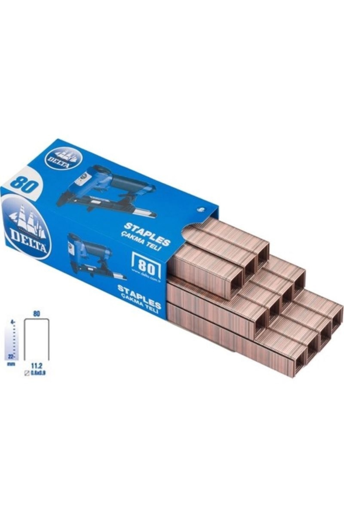 Delta Zımba Teli 80/6 5000’li