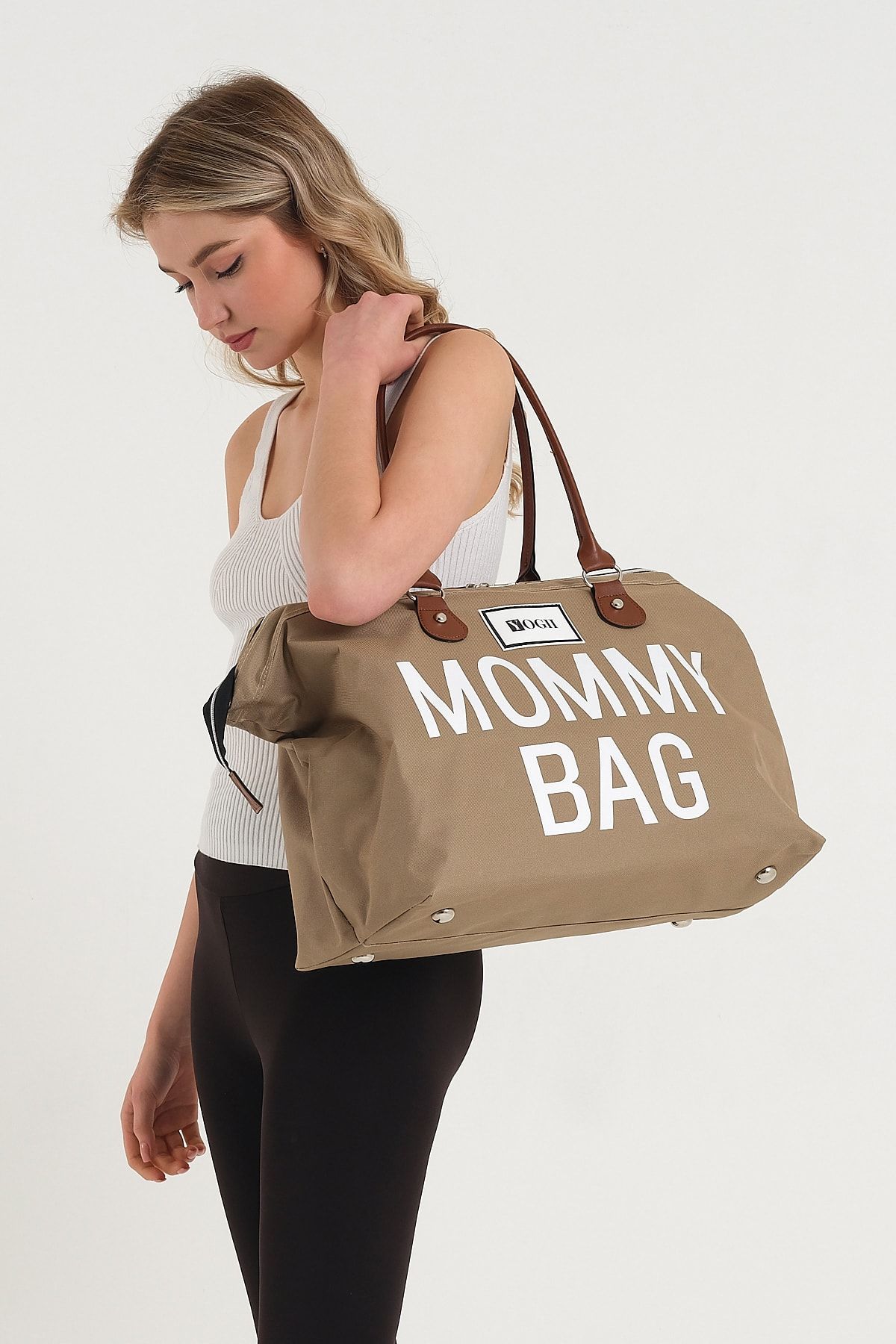 YOGII Mommy Bag Anne Bebek Bakım Çantası Büyük Boy Termos Biberon