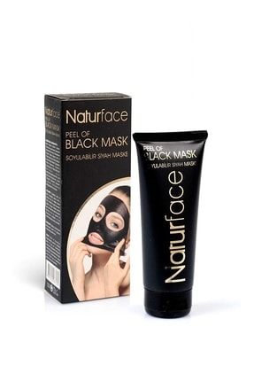 Naturface Soyulabilir Siyah Maske 100ml 2 Adet maskenatur