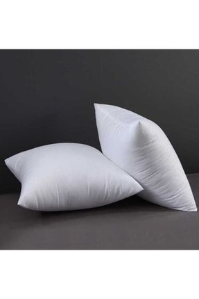 Beyaz Boncuk Silikonlu Kırlent 2li Iç Yastıkı 35x50 A01-MAT0