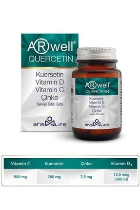 Arwell Quercetin 30 Tablet 02692