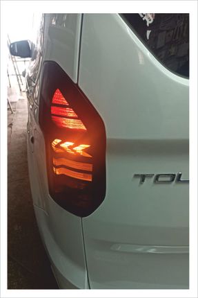 Ford Tourneo Courier Stop Farı Led Görünümlü Folyo Kaplama - Stop Kaplama