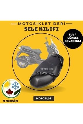 Peugeot Django 150 Motosiklet Deri Sele Kılıfı Örtüsü Brandası-122978 91234982423