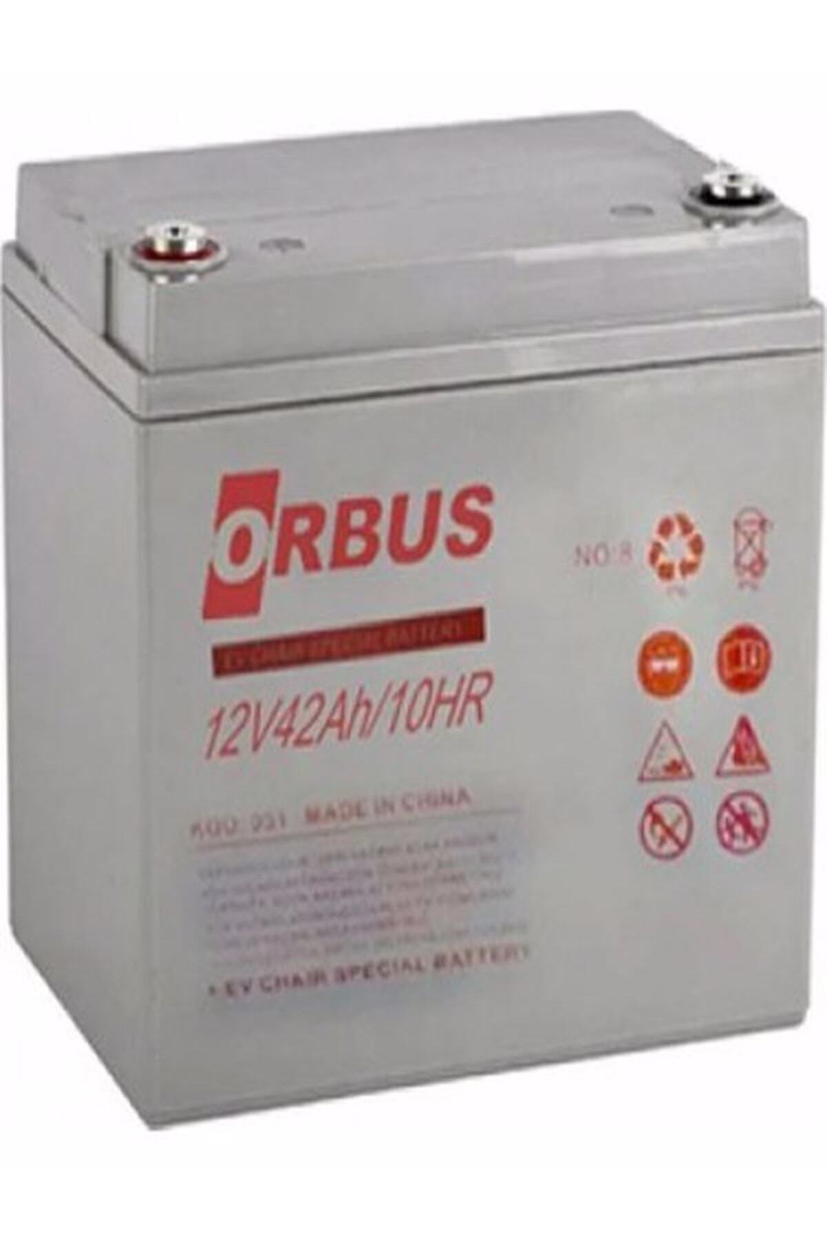 ORBUS 12v 42ah 10hr Engelli Araç Aküsü