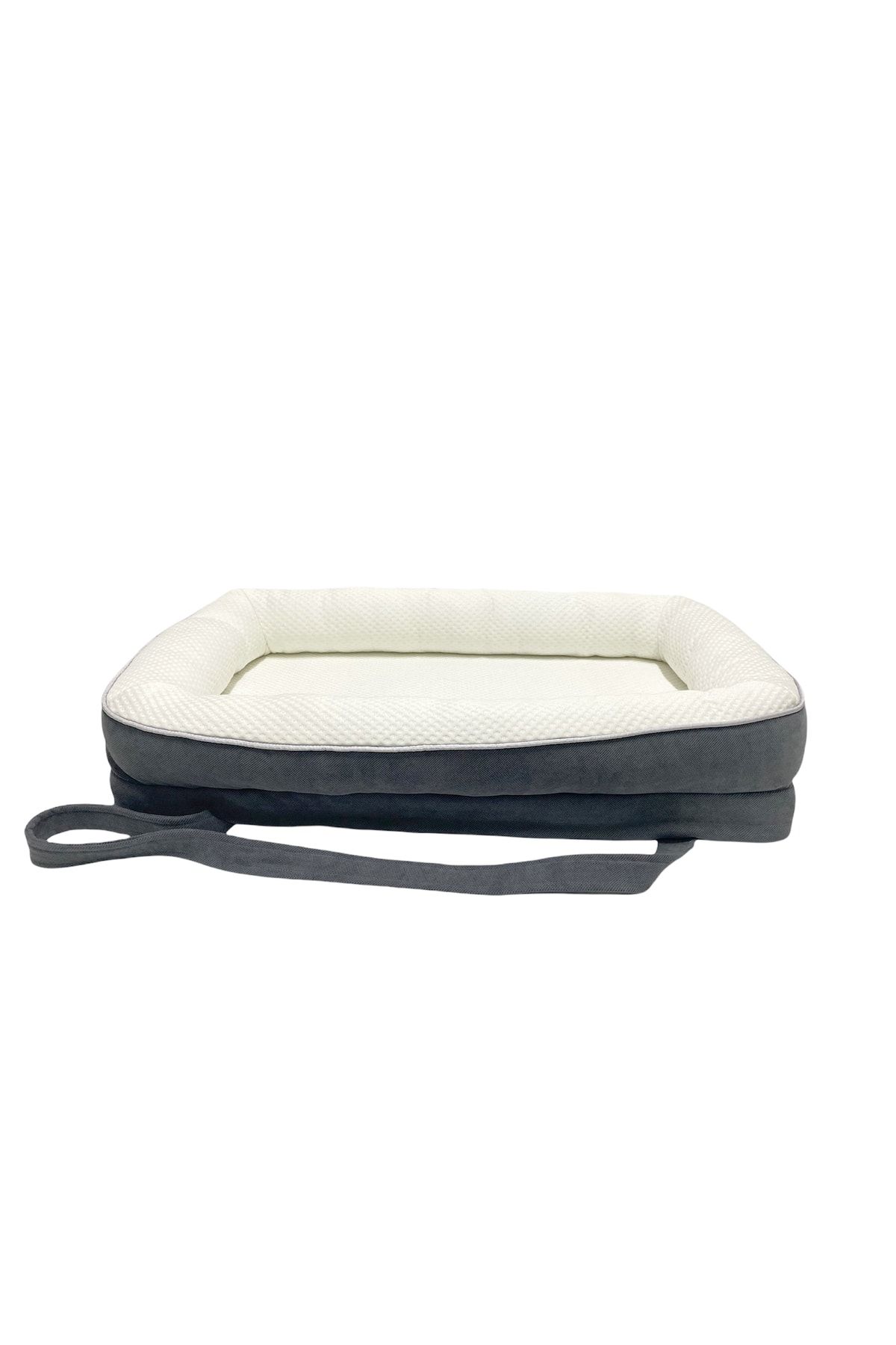 PAWİYANS Üst Kalite Sıvı Geçirmez Alezli 6,5 Cm Süngerli, Yıkanabilir Kılıflı 52x88 Cm Bebe Yatağı